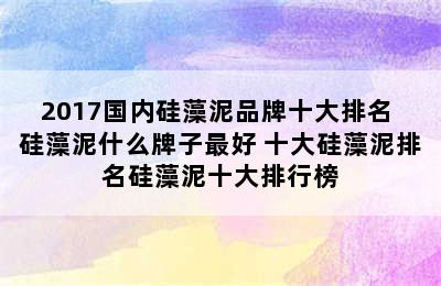 2017国内硅藻泥品牌十大排名 硅藻泥什么牌子最好 十大硅藻泥排名硅藻泥十大排行榜